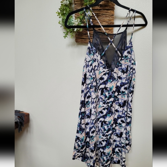 ASTR STRAPPY SWING Mini DRESS with mesh detail Size S - Picture 5 of 12